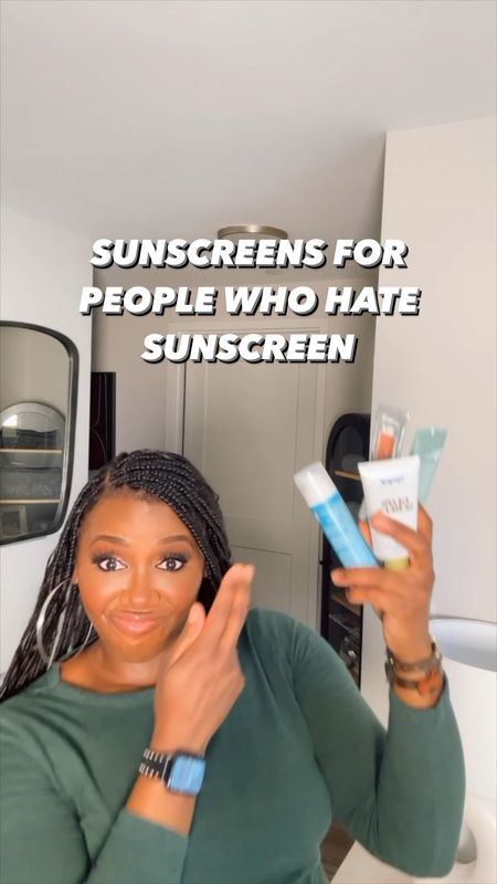 Sunscreens for people who hate sunscreen! 😝

#LTKswim #LTKunder50 #LTKbeauty