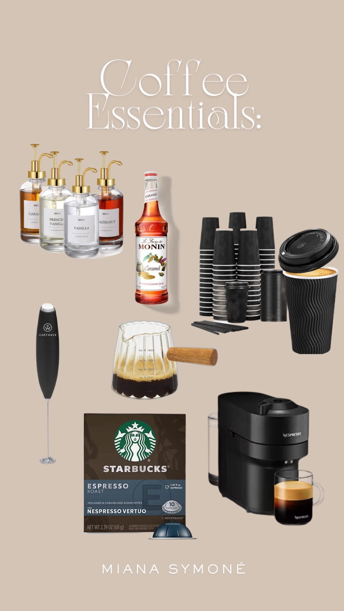 My at home coffee essentials ☕️ 

#LTKFindsUnder100 #LTKFindsUnder50 #LTKHome