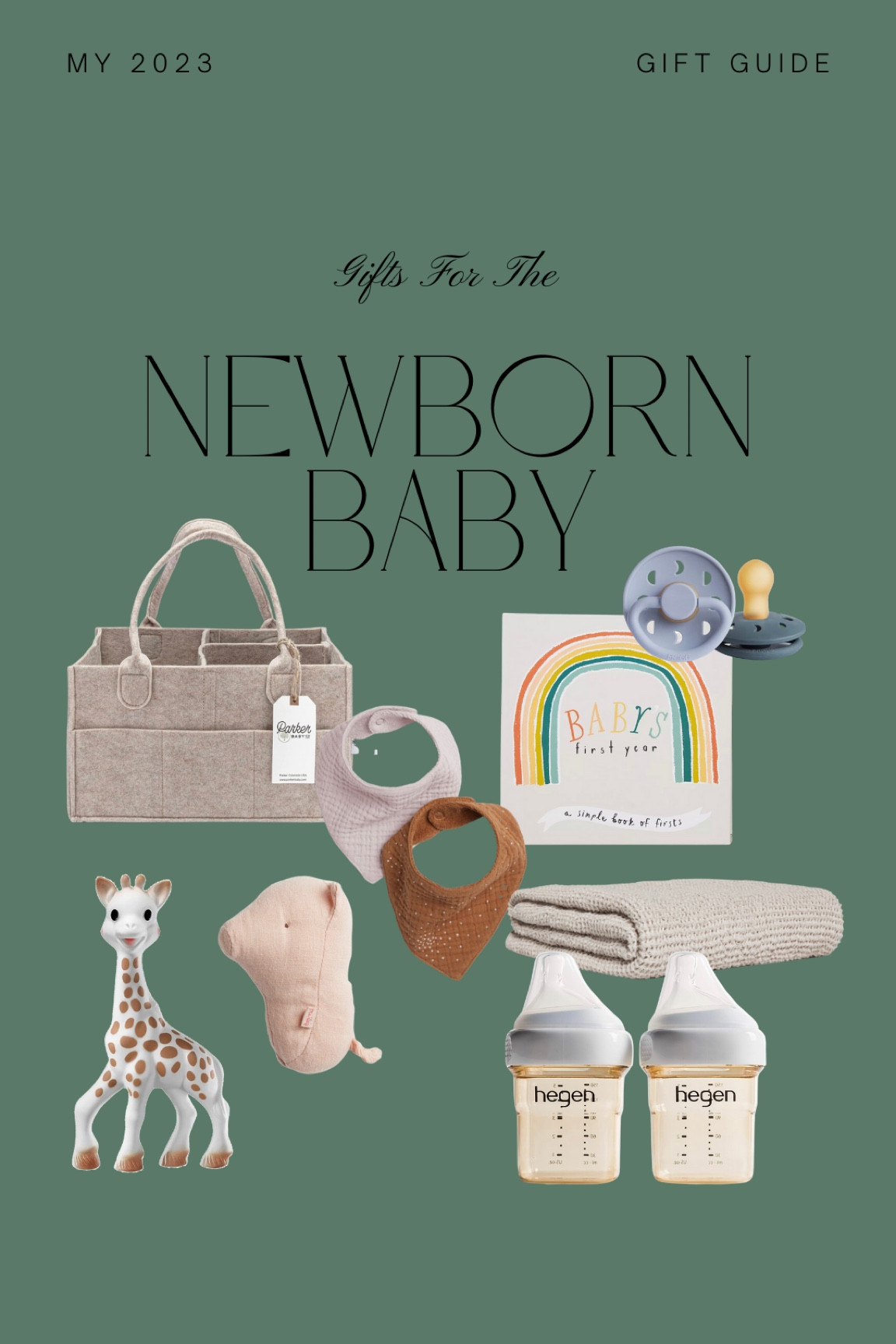 For the Newborn Baby, loved these items — a diaper caddy (or two) for any floor or room in the home! A baby book to capture mems and the coziest blankey! Raddles, teethers, and pacis! Cute little bandanna bibs and our favorite, stackable bottles!! 🎁✨🍼

#LTKGiftGuide #LTKHoliday #LTKbaby