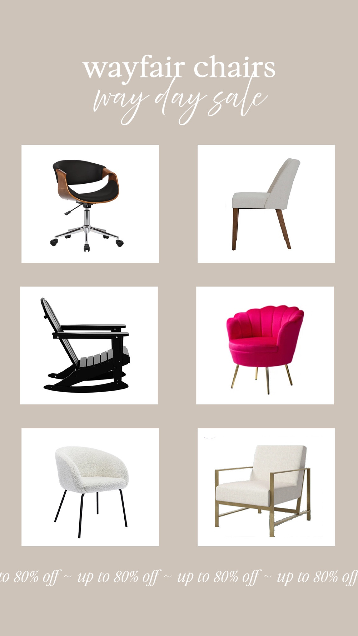 Wayfair chairs on sale! ✨

#LTKSaleAlert #LTKHome