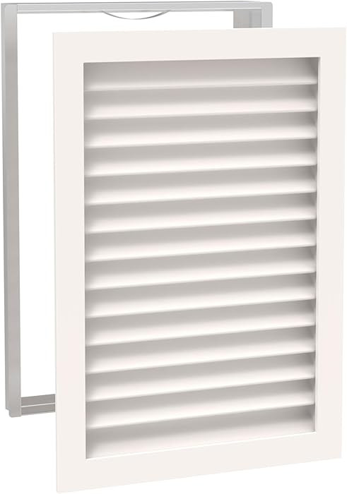 Worth Home Products - 20 Wide x 30 High x 3 Deep - Luxury AC Return AIr Vent Cover - Solid Wood C... | Amazon (US)