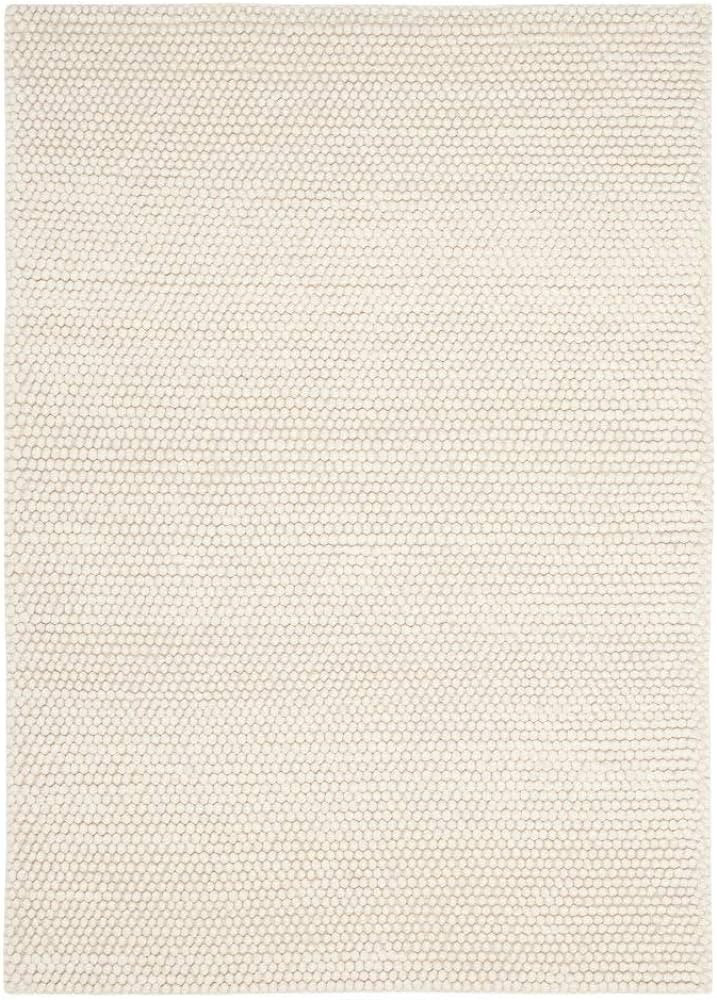 SAFAVIEH Natura Collection Accent Rug - 4' x 6', Ivory, Handmade Wool, Ideal for High Traffic Are... | Amazon (US)