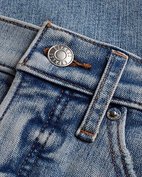 High Waisted Light Wash Skinny Jeans | Express