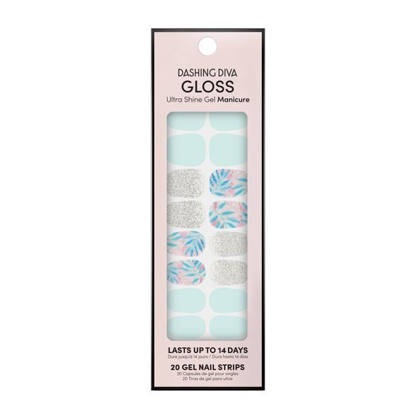 Dashing Diva Gloss Palette Nail Art Kit - Isle of Capri Mini - 20pc | Target