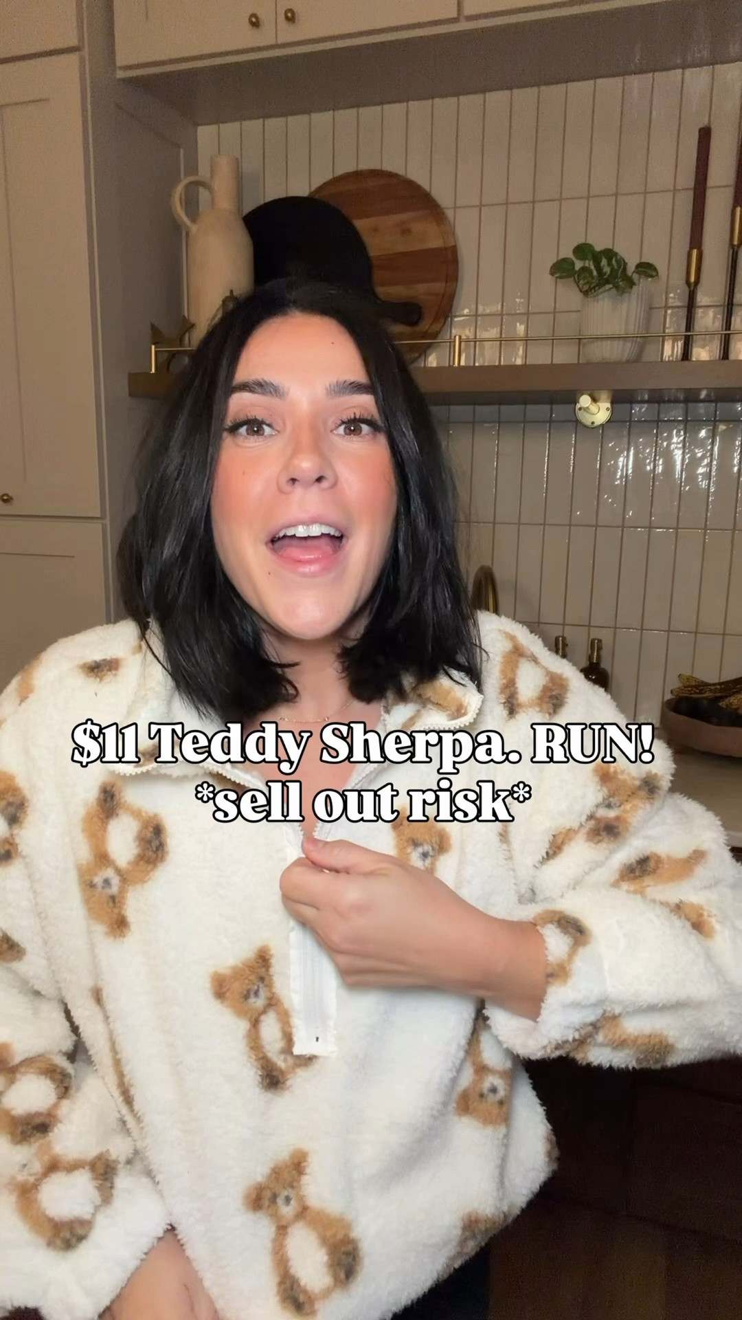 $11 Teddy Sherpa! RUN! I did a size XL. 

#LTKCyberWeek #LTKHoliday #LTKSaleAlert