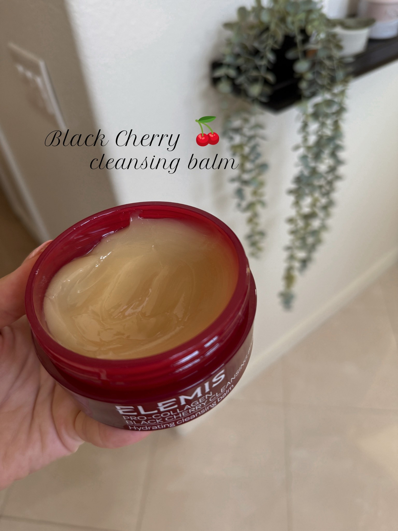 Pro collagen black cherry cleansing balm by Elemis. My favorite right now and it smells sooooo good.🤤

Skincare • beauty products • top sellers • skin hacks 

#LTKBeauty
