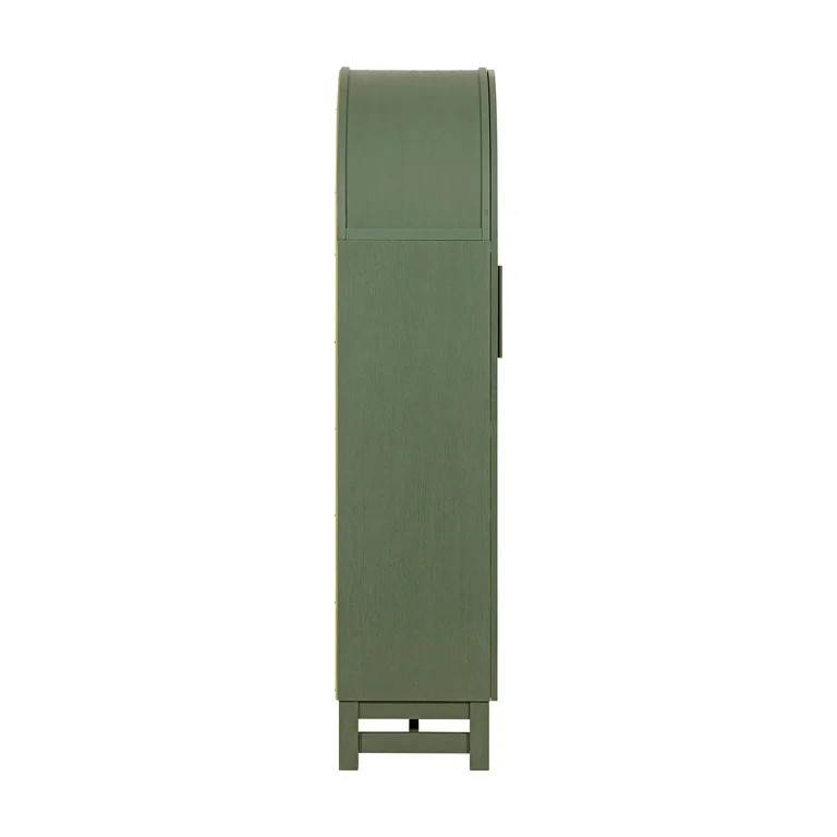 Better Homes & Gardens Juliet Arch Cabinet, Deep Green Finish | Walmart (US)