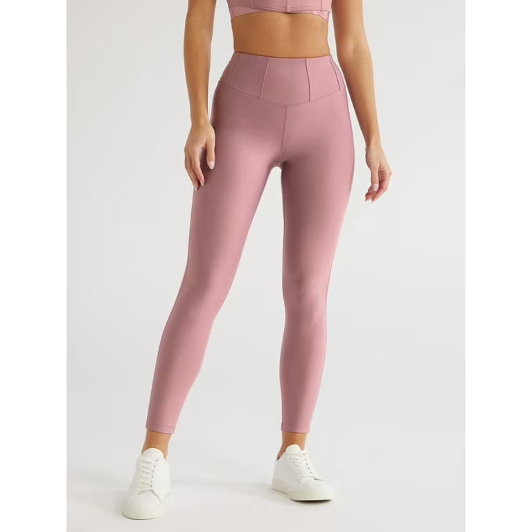 Sofia Active by Sofia Vergara Women's Sleek Corset High Waist Leggings, 27" Inseam, Sizes XS-XXL | Walmart (US)
