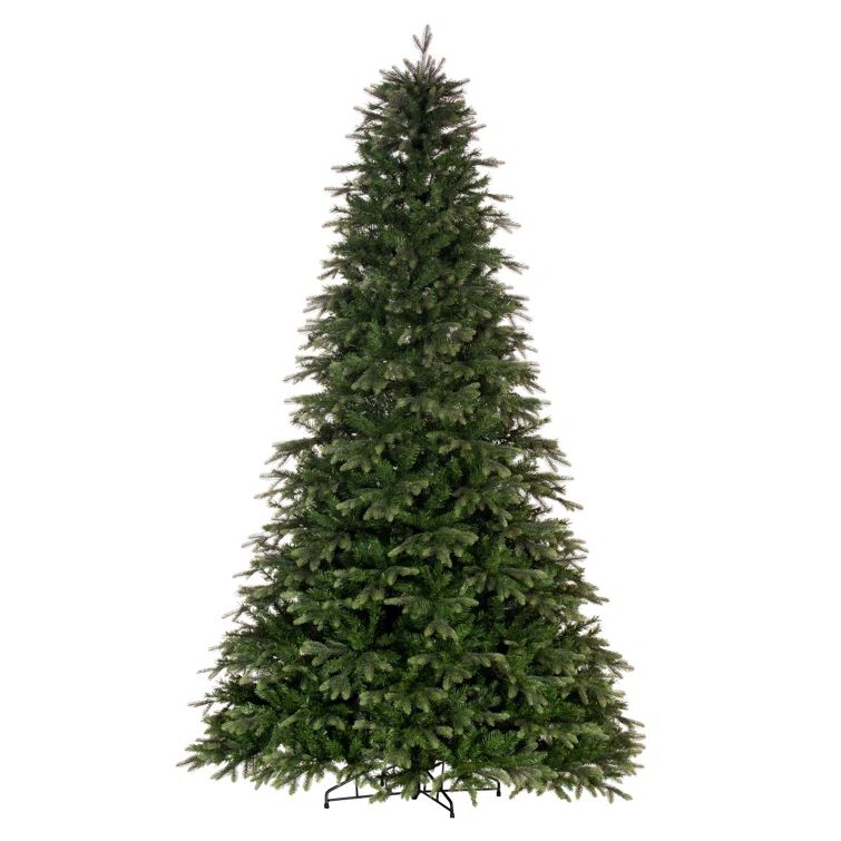 Green Realistic Pine Artificial Christmas Tree with Stand | Wayfair Professional