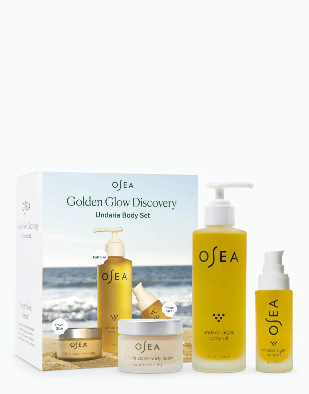 Golden Glow Discovery, Undaria Body Set | OSEA Malibu