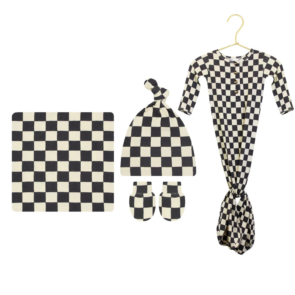 Gibson Newborn Hat Bundle (Gown) | Lou Lou & Company