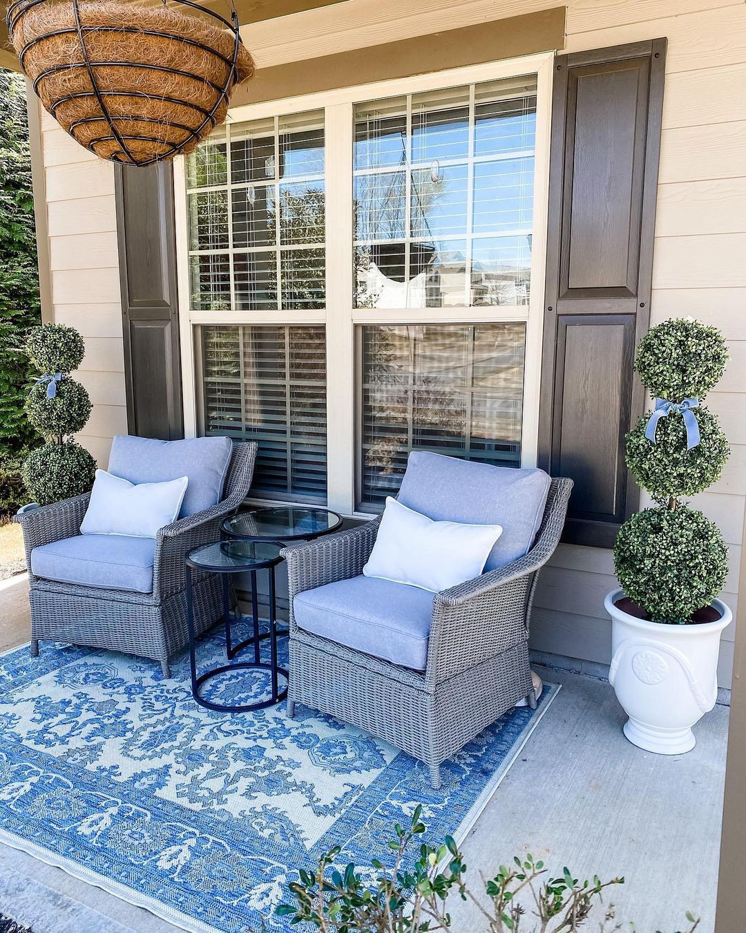 3’ Boxwood Triple Ball Topiary Artificial Tree (Indoor/Outdoor) | Nearly Natural | Nearly Natural