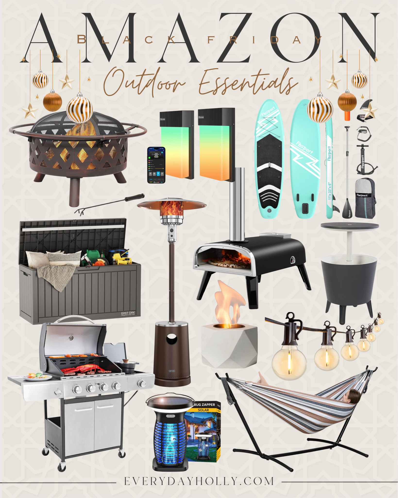 Outdoor Essentials

Find more Black Friday deals on my latest blog post on everydayholly.com!

Black Friday deals  patio furniture  sale alert  patio essentials  fire pit  pizza oven  hammocks  paddle board  bug zapper  outdoor lights  patio lights  grills  EverydayHolly

#LTKHome #LTKSaleAlert #LTKHoliday