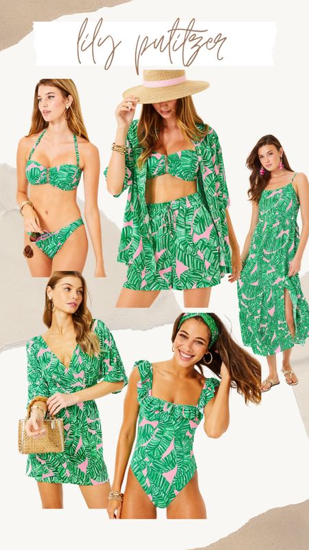 Lily pulitzer, spring break outfits, palm print, women’s swimsuit, vacation looks, resort wear

#LTKswim #LTKSeasonal #LTKtravel