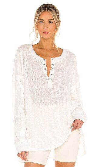X FP Movement One Up Long Sleeve Top in White | Revolve Clothing (Global)