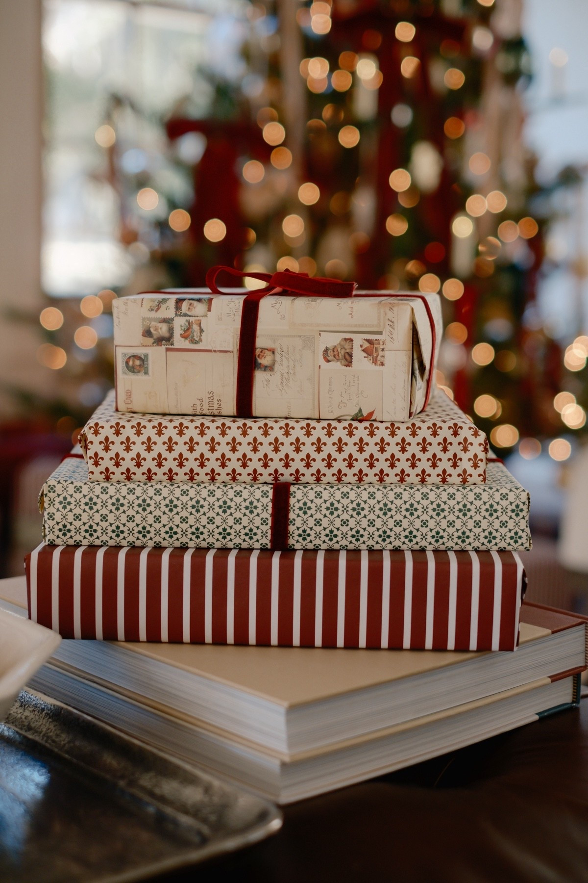 Wrapping paper and ribbons 

#LTKGiftGuide #LTKHoliday #LTKHome