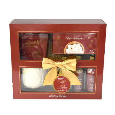 MODERN GOURMET FOODS Hot Christmas Chocolate Set with Lindt - 5.11oz | Target