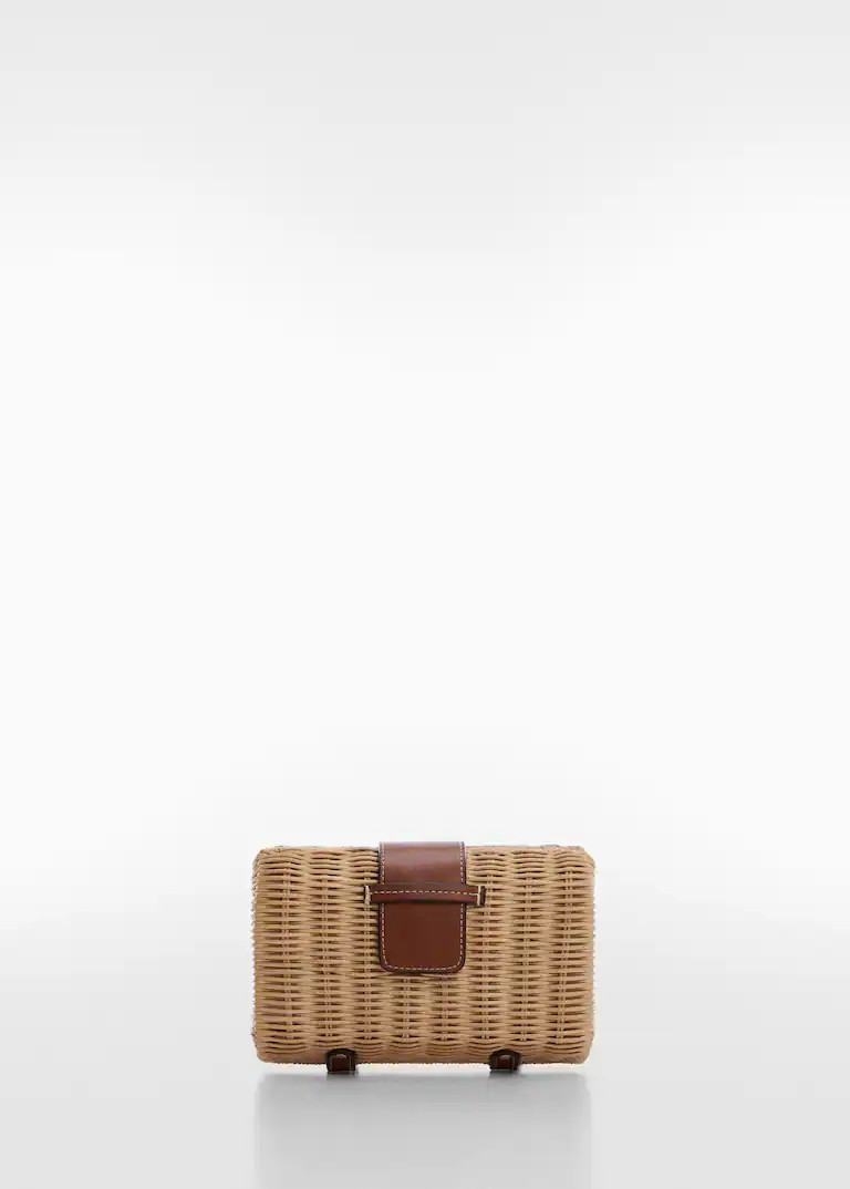 Zoeken: Tas met flap natuurvezels (2) | Mango Nederland | MANGO (NL)