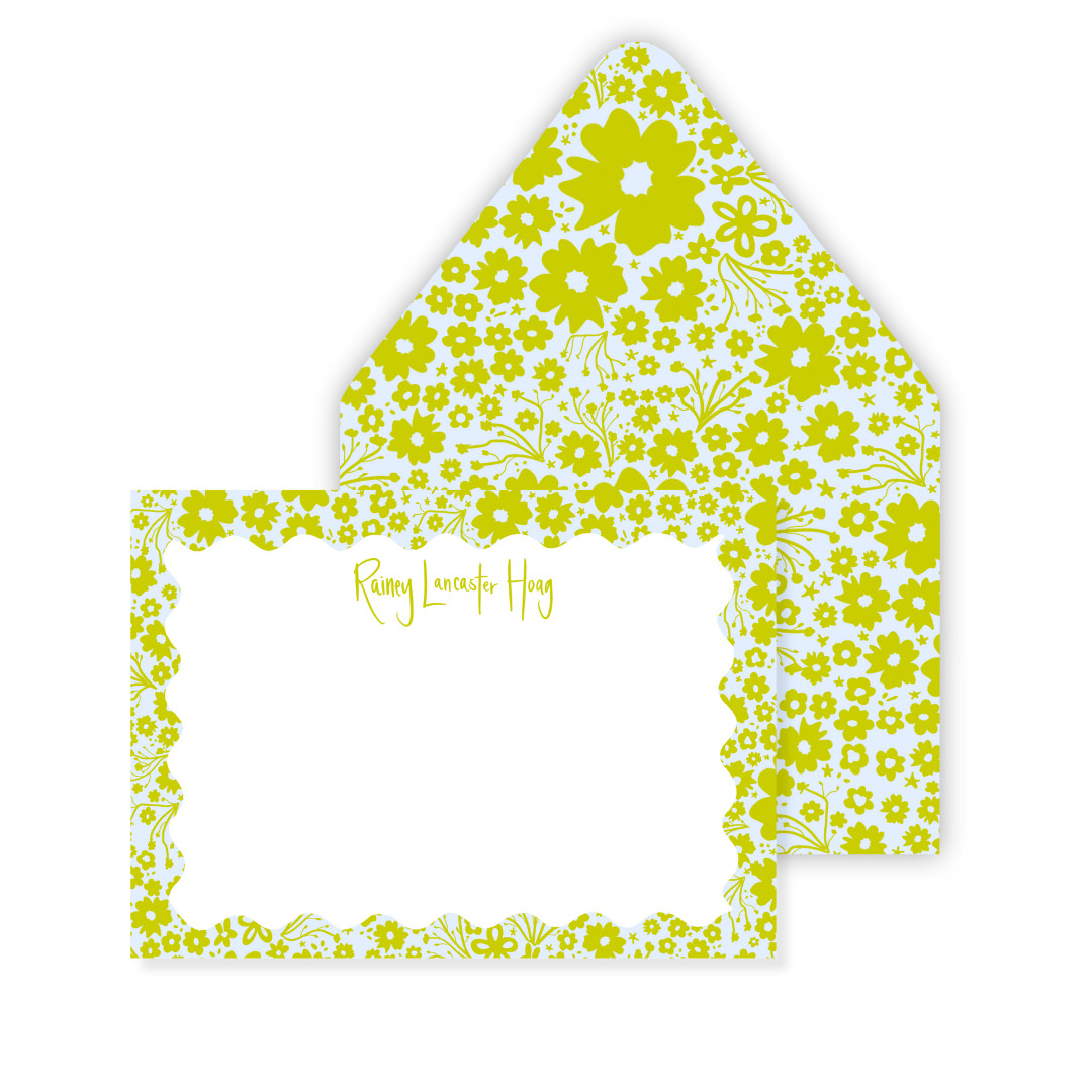 Fête Ditsy Floral Stationery | Fete Papier
