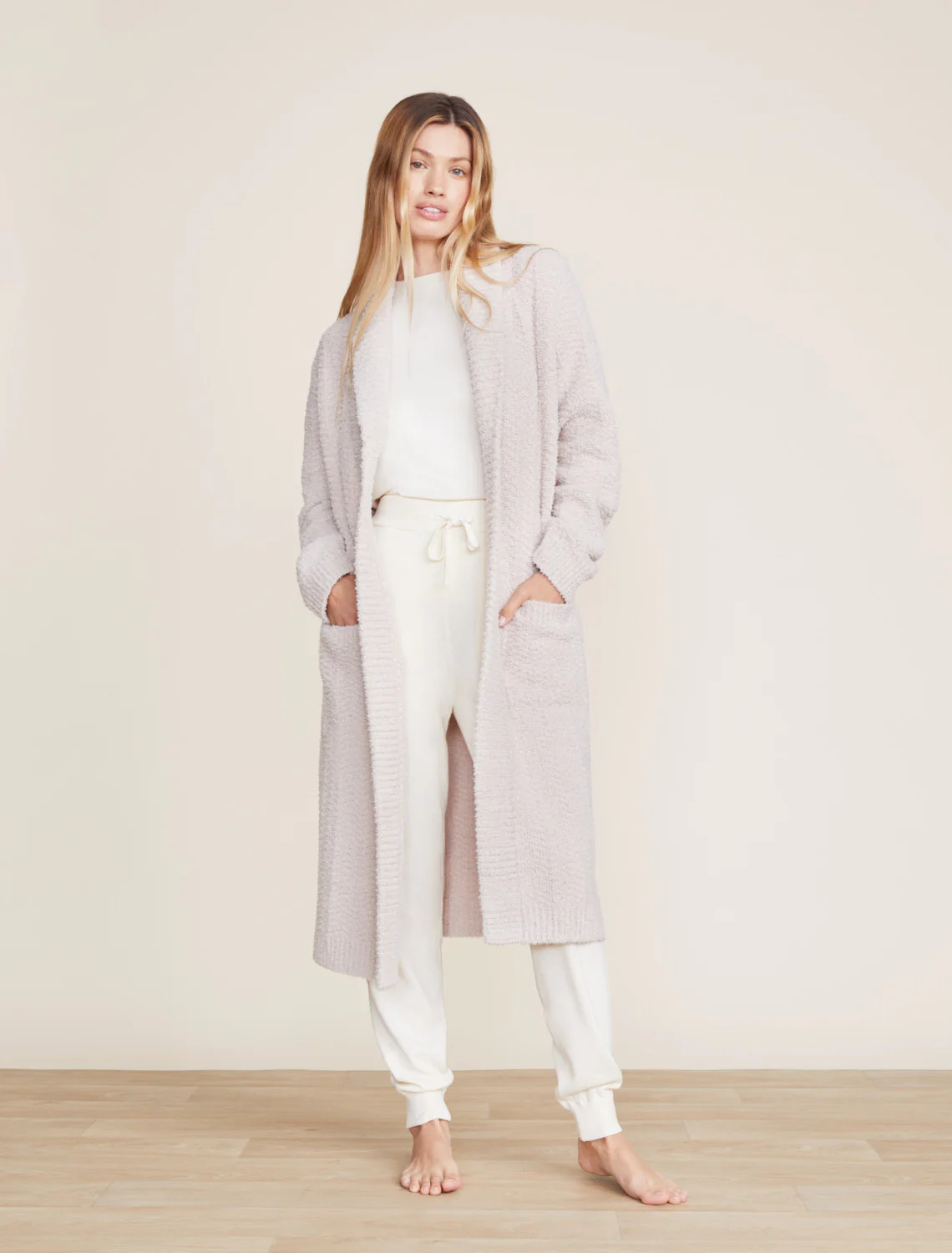 CozyChic® Chenille Long Cardigan | Barefoot Dreams