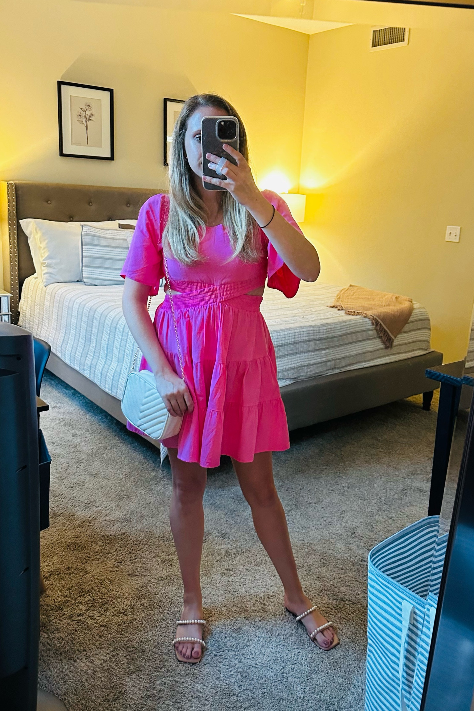 Can you believe this cutout dress is from Amazon?! Wearing a size small

#LTKunder50 #LTKwedding #LTKSeasonal