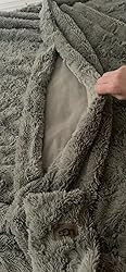 UGG 10483 Adalee Soft Faux Fur Reversible Accent Throw Blanket Luxury Cozy Fluffy Fuzzy Hotel Sty... | Amazon (US)