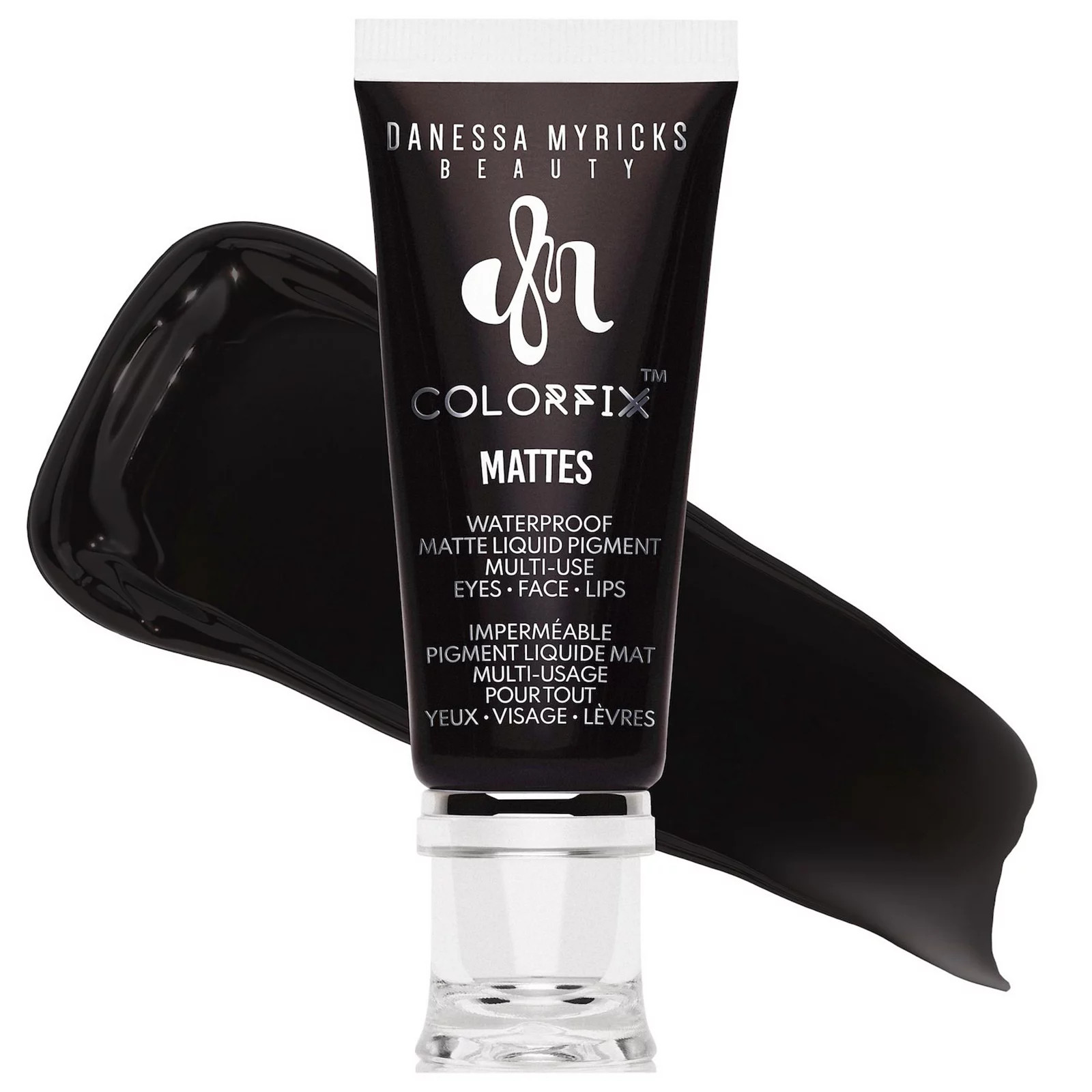 Danessa Myricks Beauty Colorfix - Multi-Use Eye, Cheek & Lip Waterproof Liquid Pigment, Size: .34Oz, Blackout | Kohl's