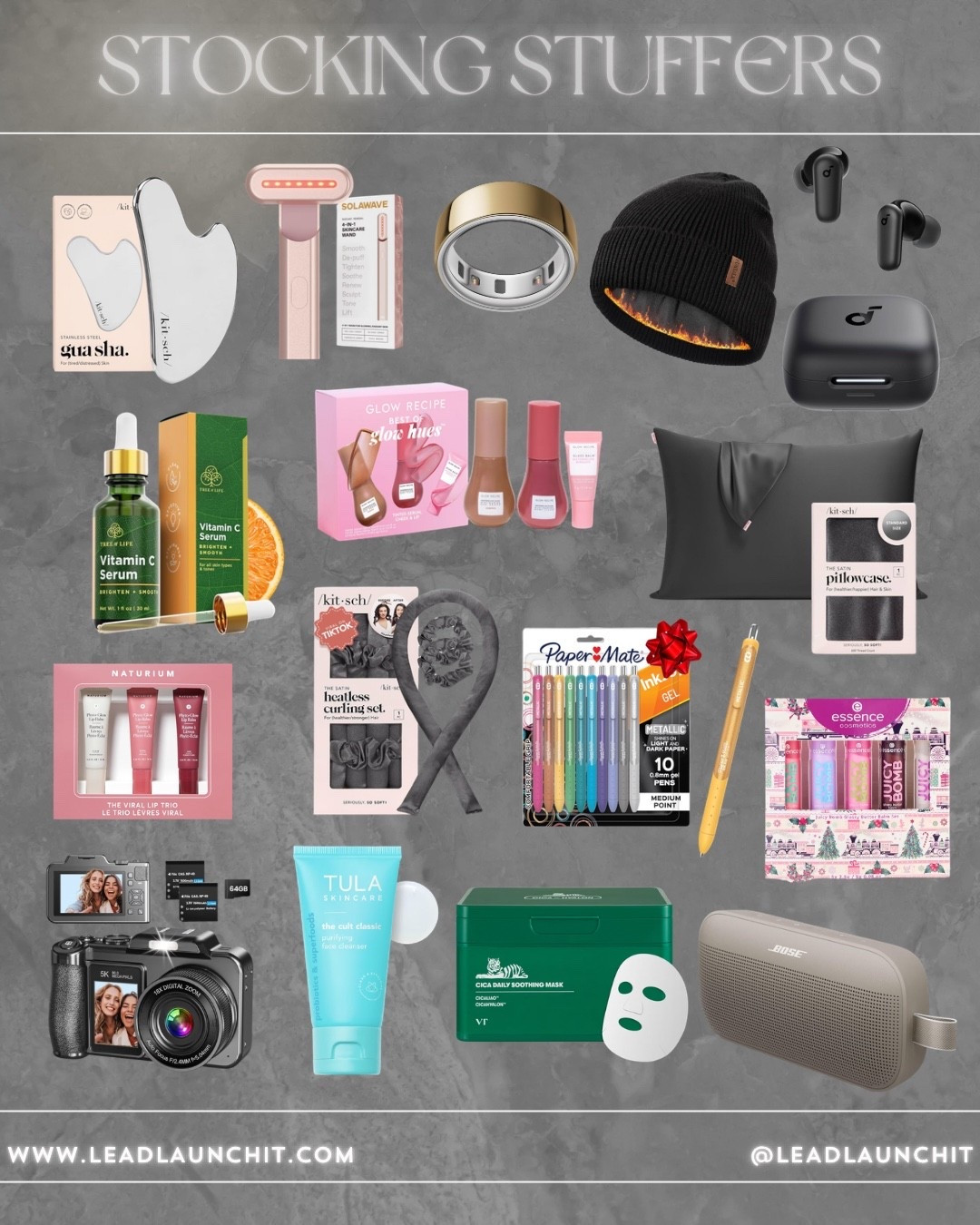 🚨 LAST-MINUTE STOCKING STUFFERS 🚨
These are the under-$50, actually-useful gifts everyone loves 🎁
✨ Beauty • Tech • Cozy • Self-care
👉 Linked in my LTK + Amazon Storefront — grab them before they sell out!

#StockingStuffers #LastMinuteGifts #HolidayGifts #GiftIdeas #ChristmasGifts #GiftGuide #AmazonFinds #AmazonFavorites 