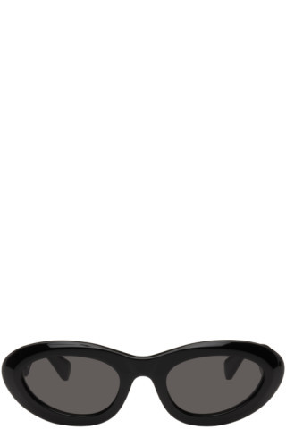 Bottega Veneta - Black Bombe Sunglasses | SSENSE