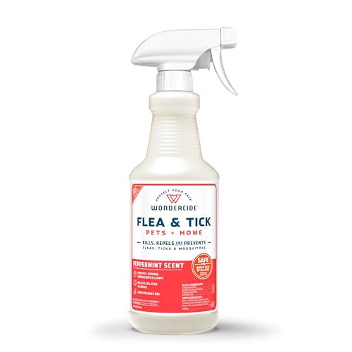 Wondercide Peppermint Flea & Tick Spray for Pets Plus Home with Natural Essential Oils 16 fl. oz. | Amazon (US)