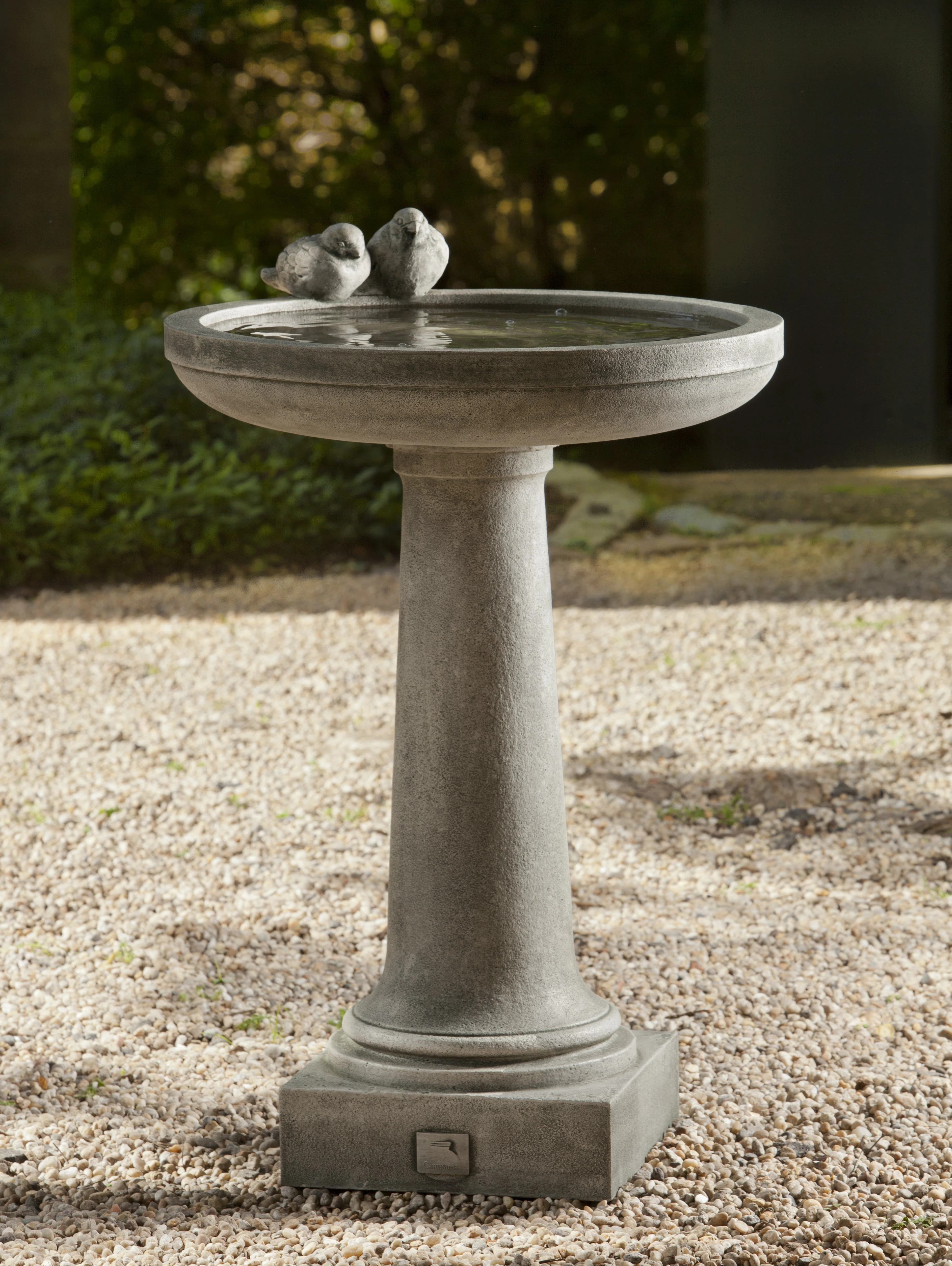 Juliet Concrete Pedestal Birdbath | Wayfair North America