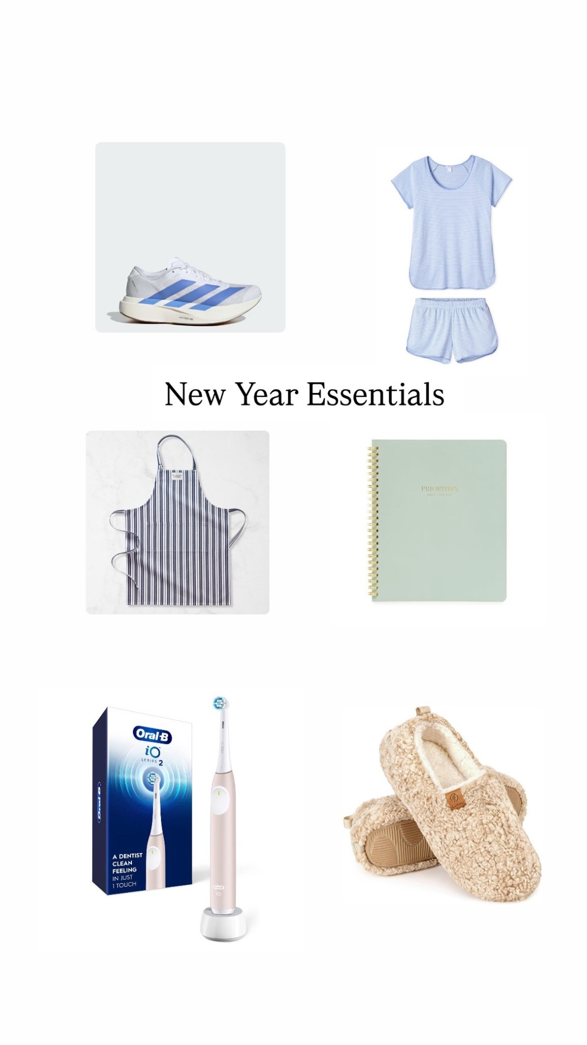 New Year Essentials✨
Welcome in the year ready 
Have + Love these items
@williamssanoma @oralb @adidas @lakepajamas

#LTKOver40 #LTKdayinmylife #LTKmorningroutine
