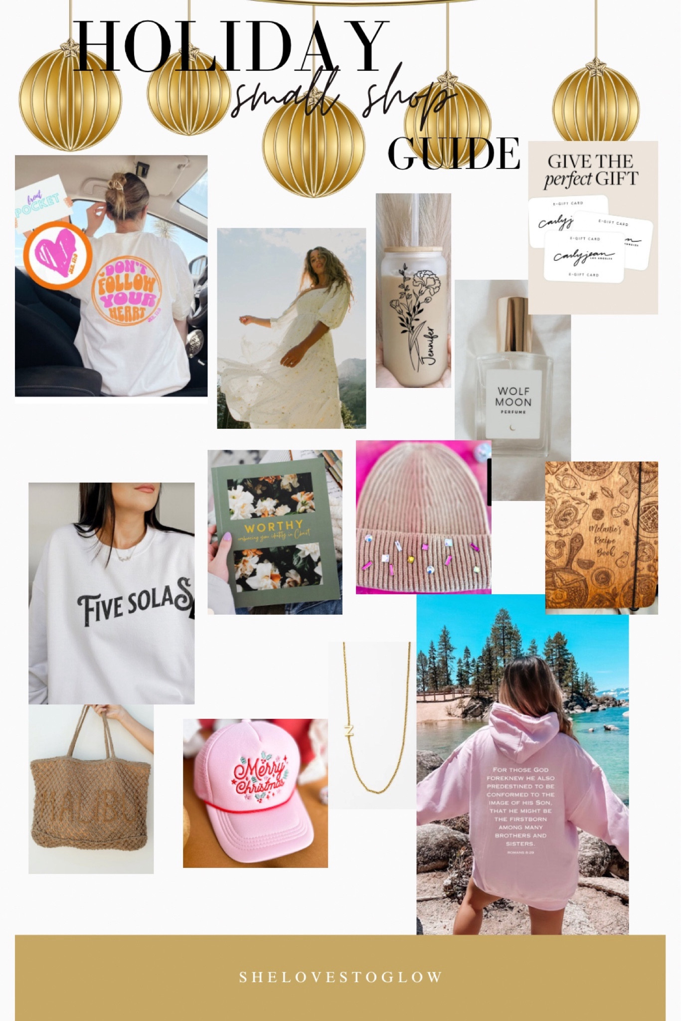 Give the gift that supports small businesses! 🎁🩷🎉🎄 gathered up some of my personal favorites…make sure to check my IG for other ones I can’t link here! ❣️ #shopsmall #smallbusiness #holidaygiftguide #blackfriday 

#LTKGiftGuide #LTKHoliday #LTKCyberWeek