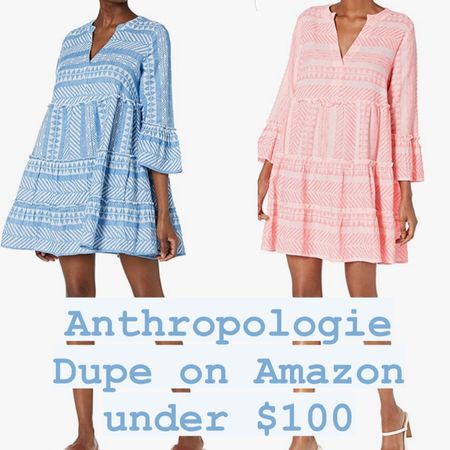 Anthrolopologie dress dupe *make sure to click through all the colors 
Dresses under $100
Amazon spring dress
Dress dupes on amazon 
Mother's Day Dress 
Summer dresses 

#LTKSeasonal #LTKbump #LTKunder100