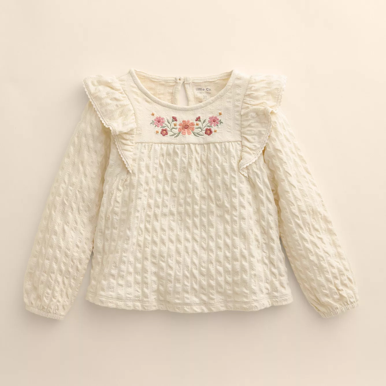 Baby & Toddler Girl Little Co. by Lauren Conrad Ruffle Babydoll Top | Kohl's
