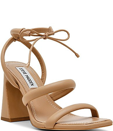 Steve Madden Punctual Leather Strappy Dress Sandals - 9.5 | Dillard's