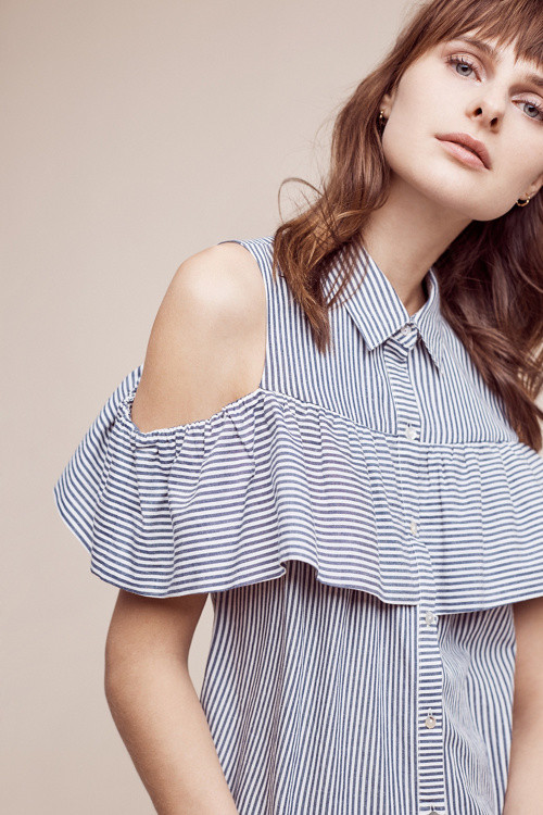 Scilla Open-Shoulder Top | Anthropologie (US)