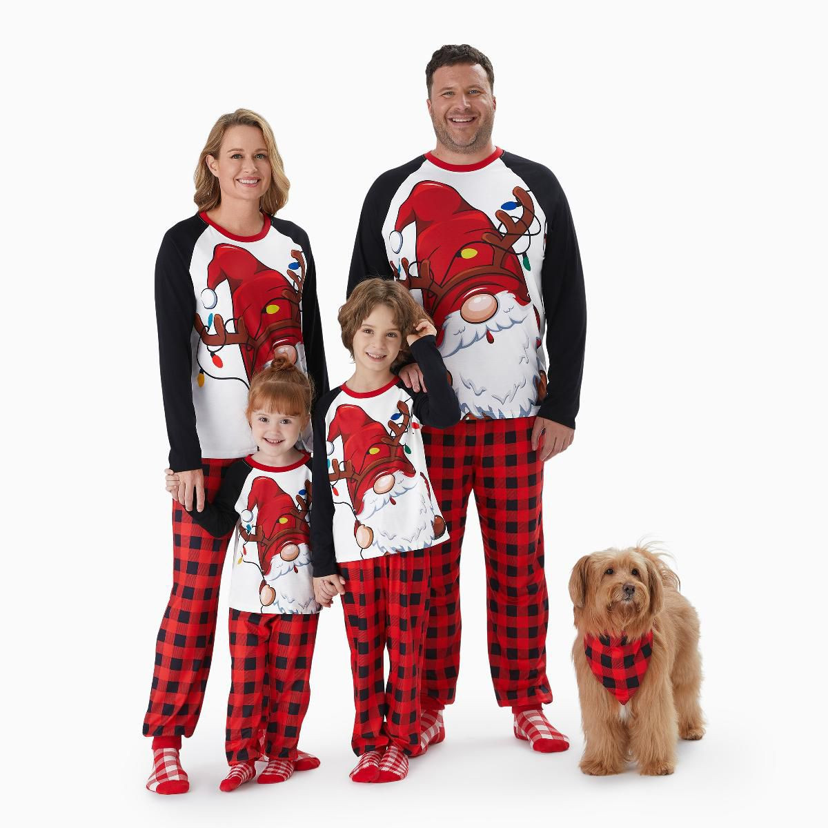 PATPAT Family Christmas Pjs Matching Sets Xmas Holiday Jammies Plaid Christmas Pajamas Sleepwear ... | Target