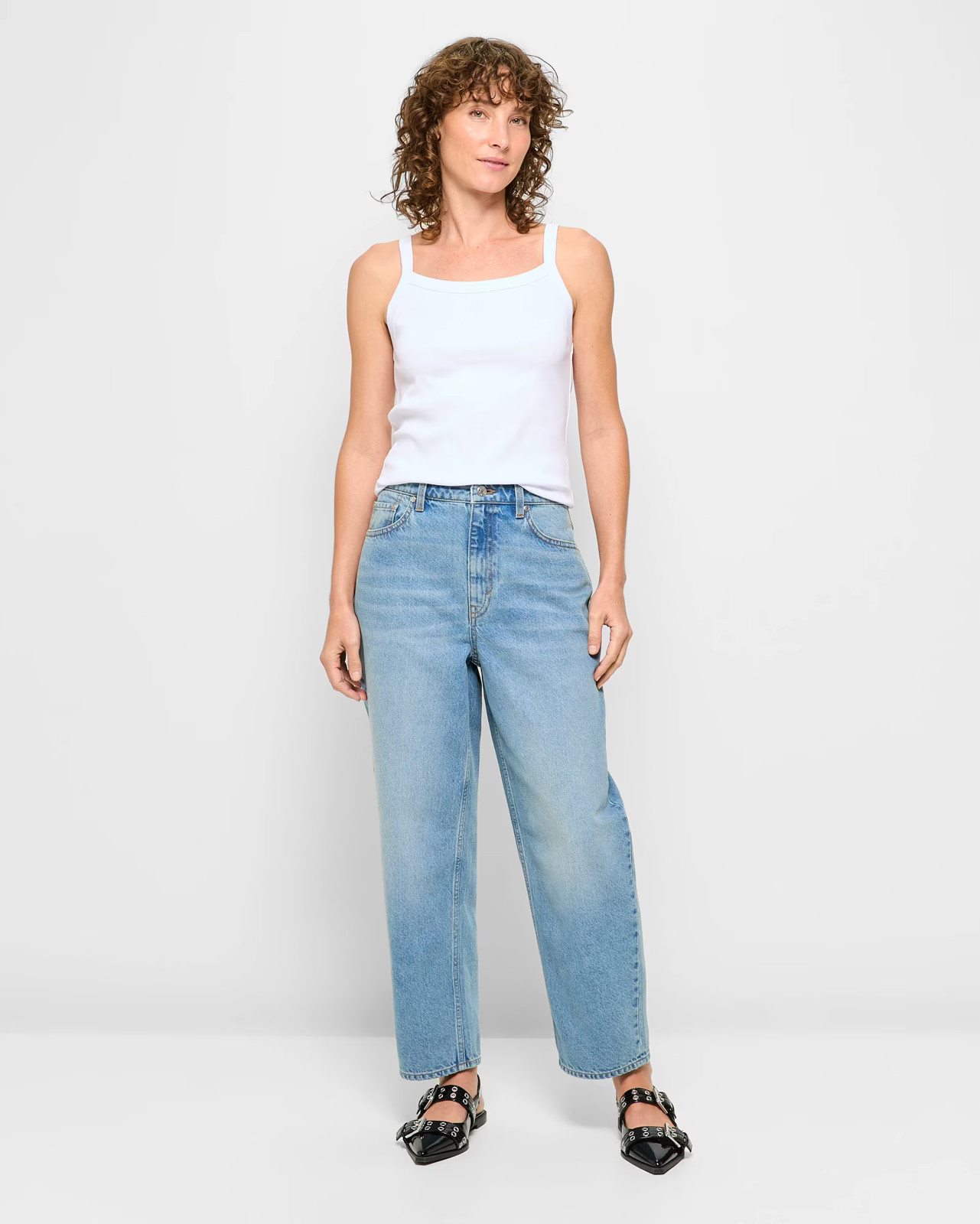 Australian Cotton Rib Cami - White | Target AU