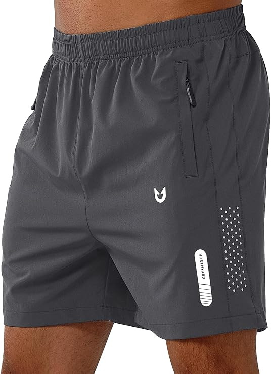 NORTHYARD Men's Athletic Running Shorts Gym Workout Shorts 7"/ 9"/ 5" Quick Dry Lightweight Sport... | Amazon (US)