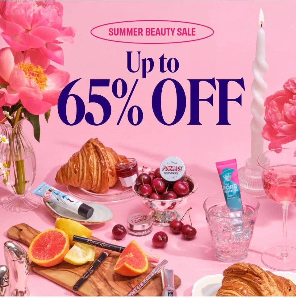 Summer slaw at Benefit cosmetics ✨