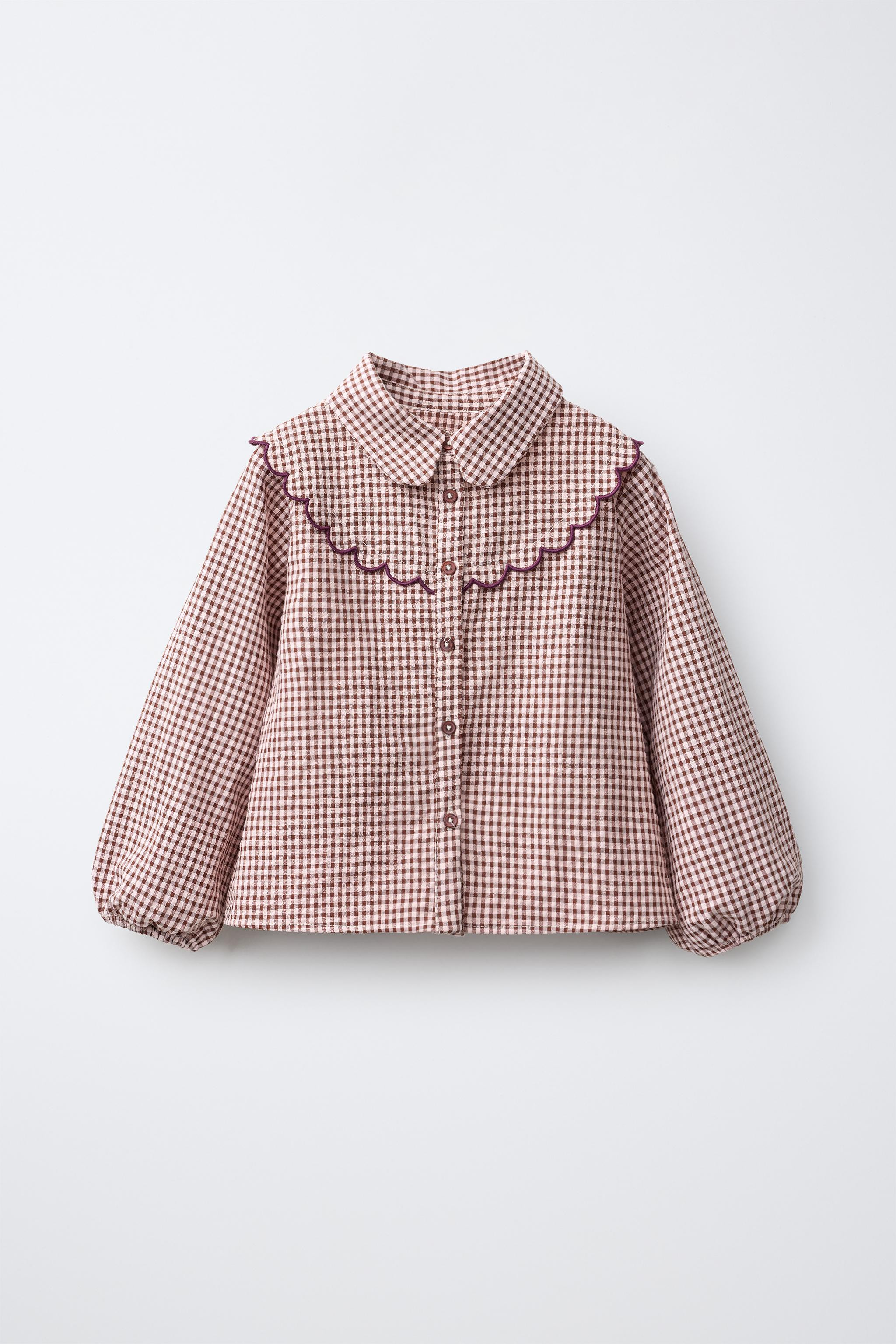 WAVY PLAID PRINT SHIRT | Zara US