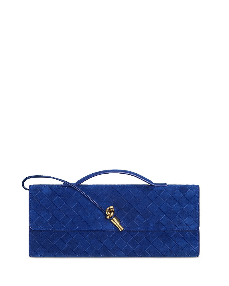 Bottega Veneta Andiamo Clutch in Suede | Bloomingdale's (US)
