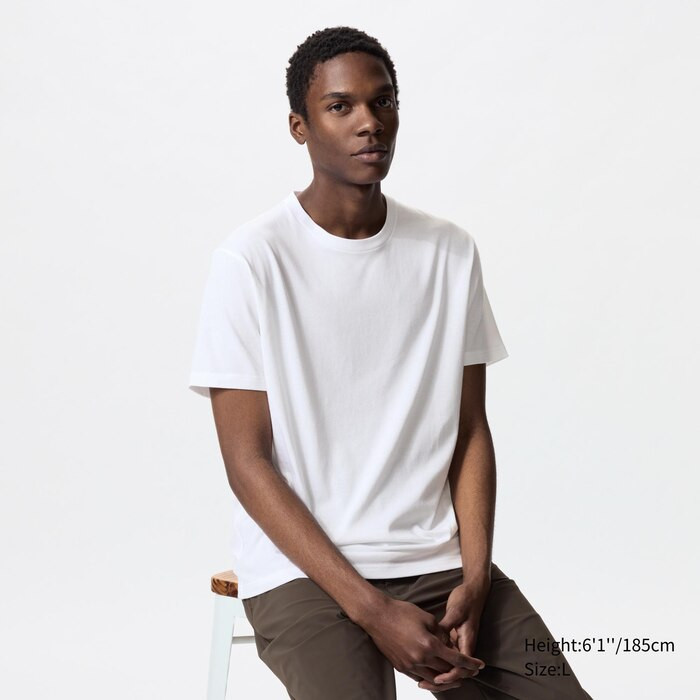 Dry Crew Neck Short-Sleeve Color T-Shirt | UNIQLO (US)