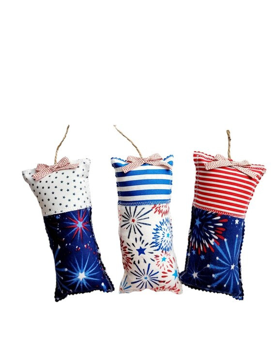 Fabric Firecracker Stuffed Firecracker Handmade Firecracker | Etsy | Etsy (US)