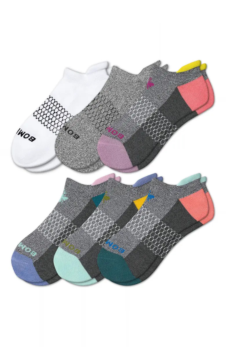 Bombas Assorted 6-Pack Cushion Ankle Socks | Nordstrom | Nordstrom