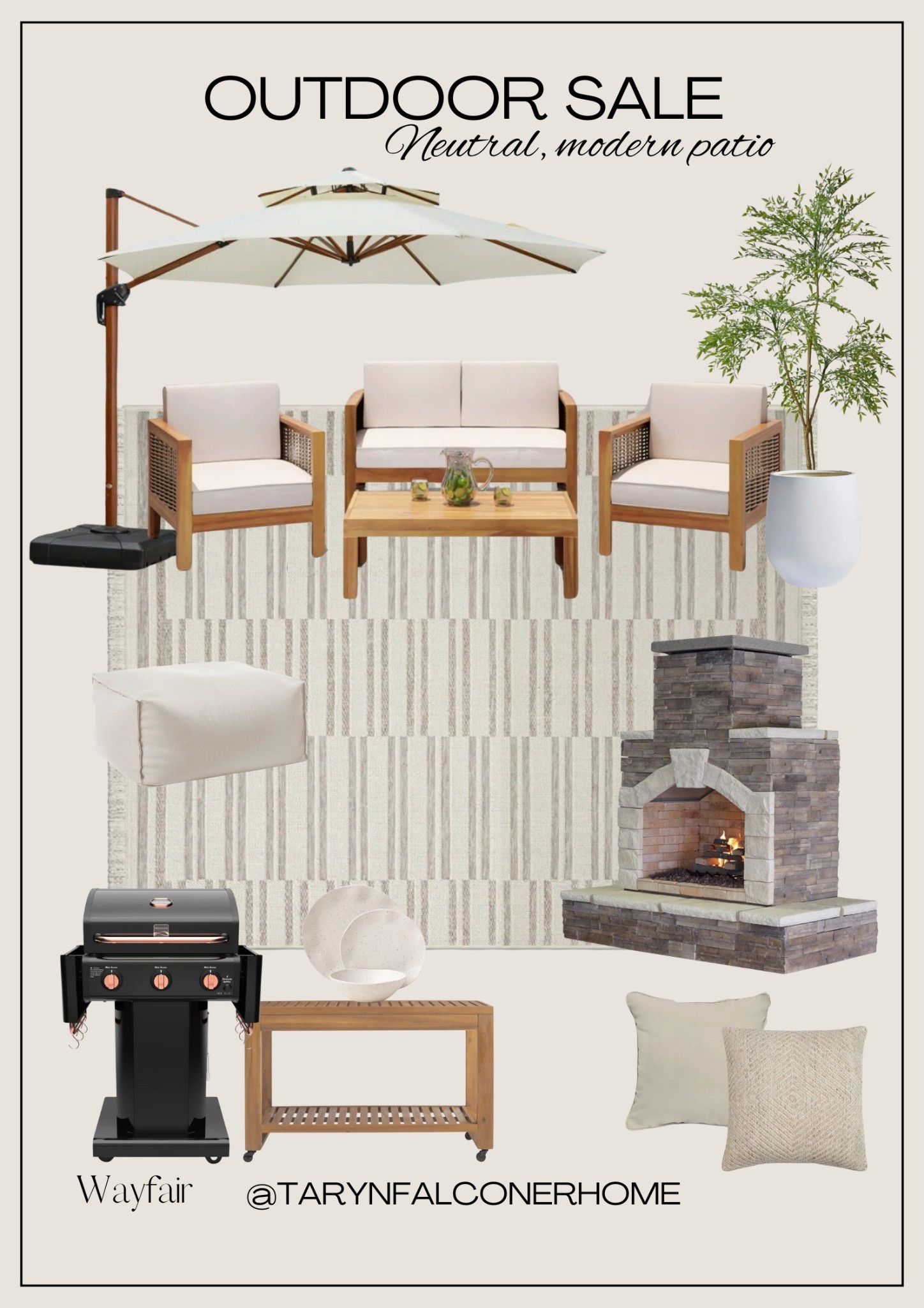 OUTDOOR SALE! Neutral, modern patio!

#patiofinds #patiofurniture #umbrella #bbq #outdoorpillow #patio #summerfinds #planter #onsale #sale

#LTKSeasonal #LTKSaleAlert #LTKHome