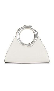 Cult Gaia Asa Top Handle Bag in Antique White from Revolve.com | Revolve Clothing (Global)
