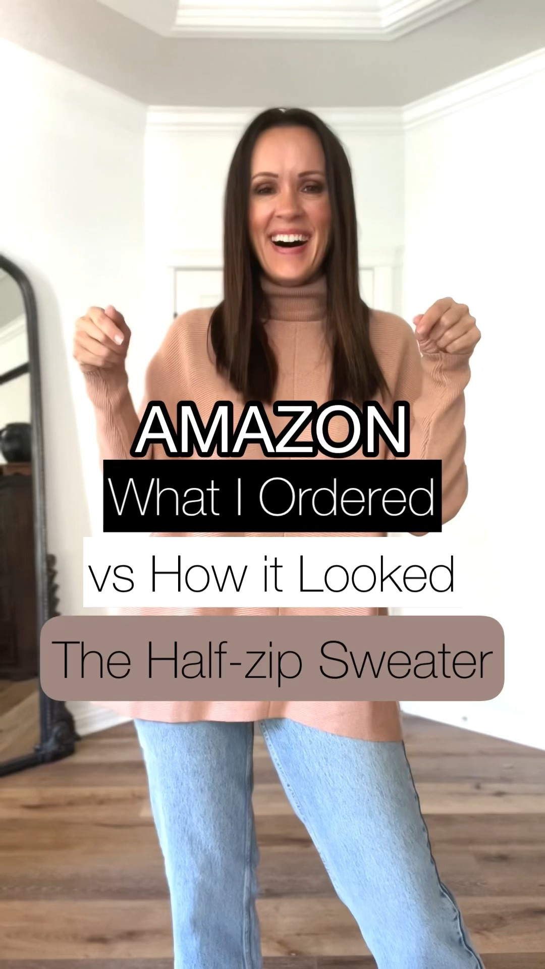 One of my favorite reels!

Sizing:
Half zip sweater-Wearing medium (very oversized).

Casual look | white sweater 



#LTKunder100 #LTKunder50 #LTKstyletip