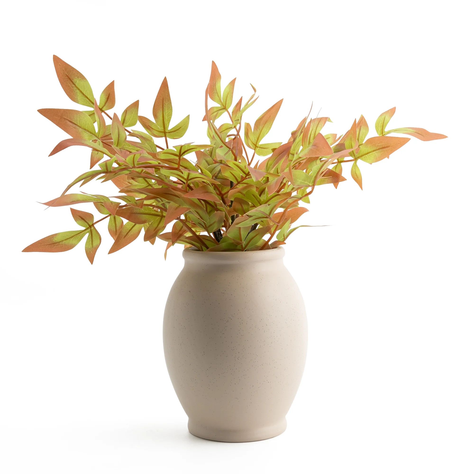 Better Homes & Gardens 11" Faux Sumac in Ceramic Vase | Walmart (US)